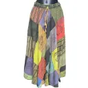 Cotton patchwork skirt (Long)