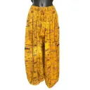 Cotton Aladdin Mushroom Trousers Yellow L-XL