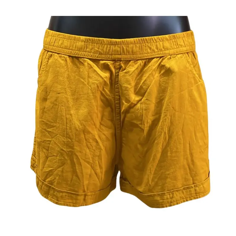Cotton Shorts Yellow L-XL
