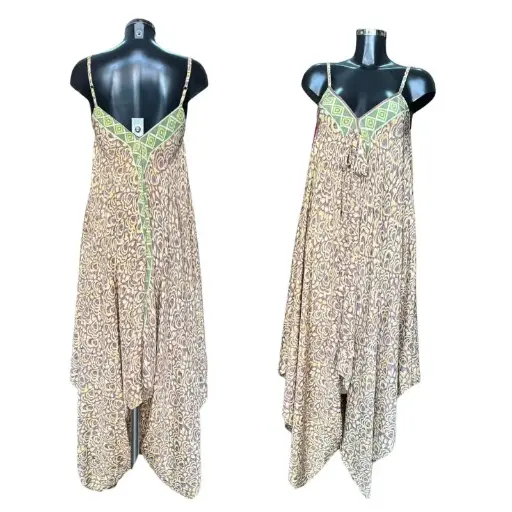 [HW274] Adjustable Silk 2in1 Jumpsuit Leopard